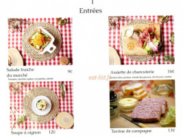 Le Relais De La Croix D'or menu