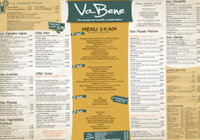 Le Va Bene menu