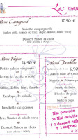 La Petite Myrtille menu