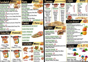 Amo Pizza Fast Food menu