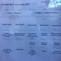 Le Reflexe menu