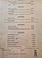 L'esperance menu