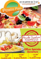 Pasta Pizza food