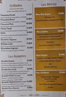 Exotica menu