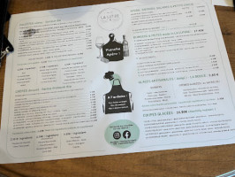 Creperie La Lutine menu