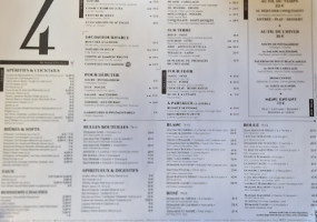 La Terrasse Des Jacobins menu