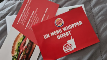 Burger King food