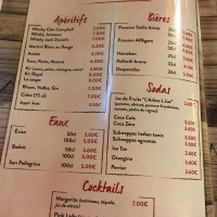 La Raclette menu