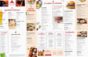 Grill Courtepaille menu