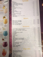 Au Bonheur D'asie menu