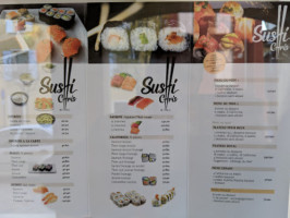 Sushi Chris menu