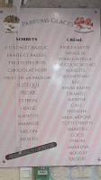 Gelateria Becco menu