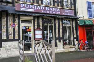 Punjab Rana outside