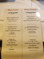 Di Vino menu