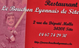 Le Bouchon Lyonnais De Sete inside