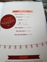 Le Clariant menu