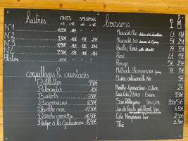 La Cabane D'adrien menu