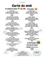 La Solidarite Bistrot Depuis 1970 menu