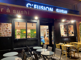 C'fusion Sushi inside