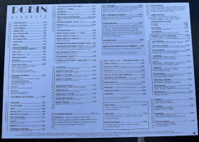 Dodin menu