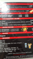 L'insolente Pizza menu