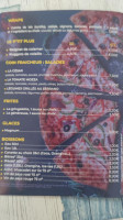 L'insolente Pizza menu