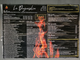 Le Duguesclin menu