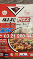 Maxi Pizz menu