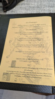 Le Clos Saint-roch menu