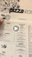 Pizza Roma menu