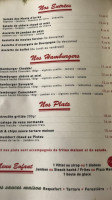 L'aromate menu