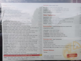 Lybia Pizza menu