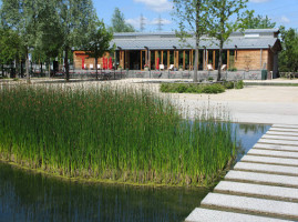 Le Pavillon Des Berges food