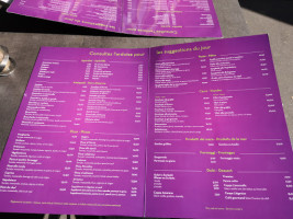 Piccolino menu