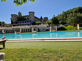 Chateau De Fontager outside