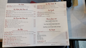 Le Grand Cafe menu