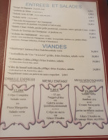 Le Kawa menu