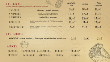 Les Delices De Djerba menu