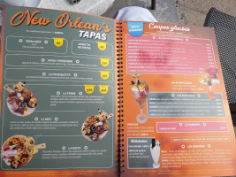 Le New Orlean's menu