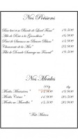 La Grilladine menu