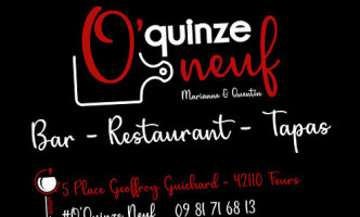 O'quinze Neuf inside