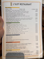 l'ilot menu