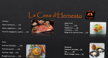 La Casa D'hernesto food