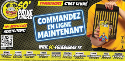 So Drive Burger Valenciennes inside