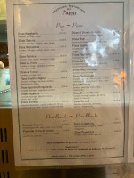 Trattoria Du Parc menu