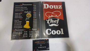 Douz Chef Cool menu