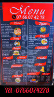 Douz Chef Cool menu