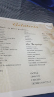 Alberobello menu