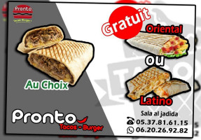 Pronto Tacos food