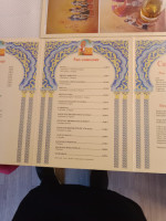 La Gazelle menu